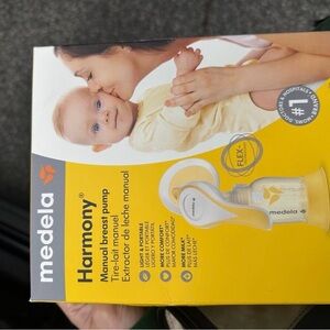Medela Harmony Breast Pump with Yellow Highlights